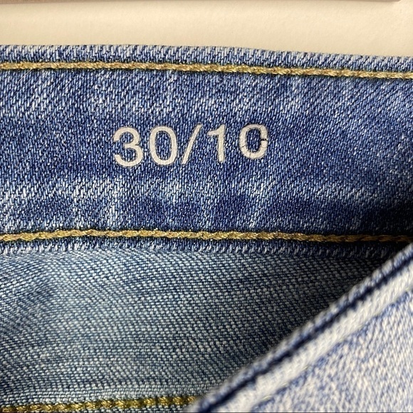 A.N.A. Patchwork Skinny Jeggings Jeans Women's 30/10 Light Blue Mid Rise - Picture 8 of 10